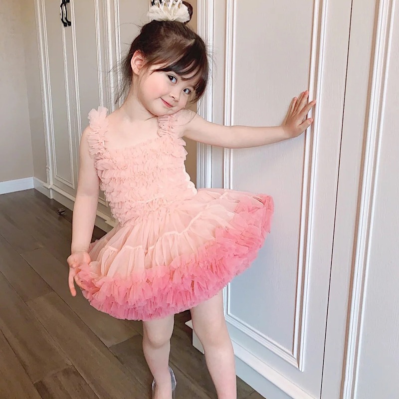 Váy tutu ba lê bồng bềnh cho bé