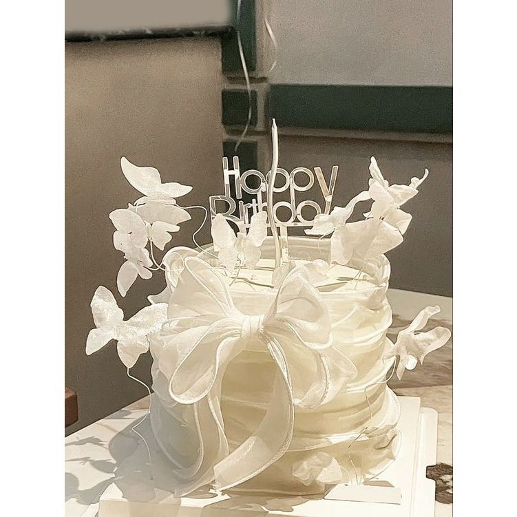 Ruy Băng Đuôi Cá 9m - Ruy Băng Voan Viền Sóng Trang Trí Bánh Kem - Ruy Băng Bó Hoa