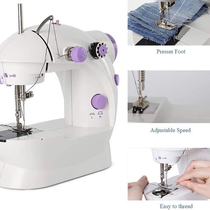 Máy May Để Bàn Mini - Máy Khâu Gia Đình SIêu Tiện Lợi Hàng Chính Hãng