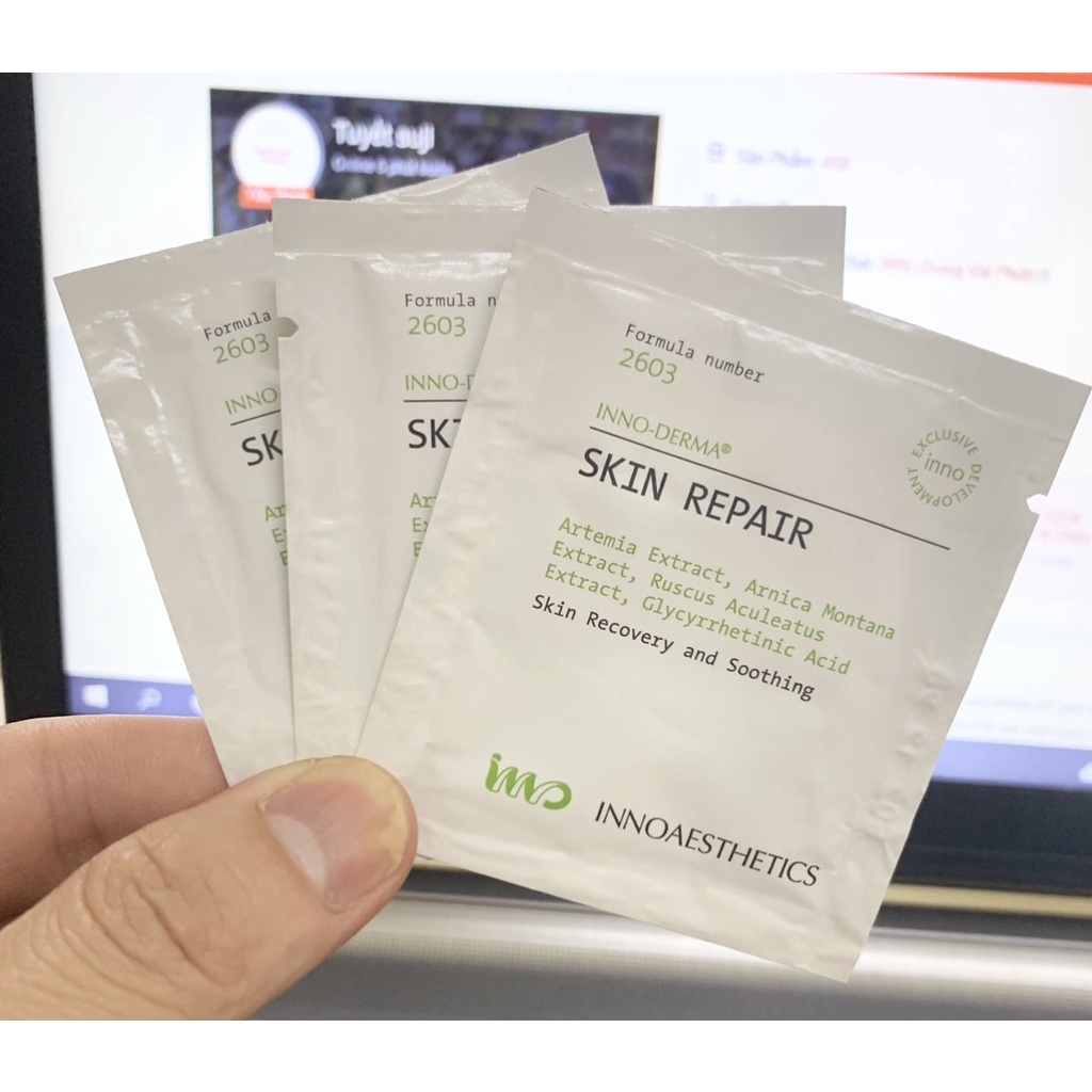 Kem dưỡng phục hồi da khẩn cấp Innoaesthetics INNO DERMA SKIN REPAIR 3gr