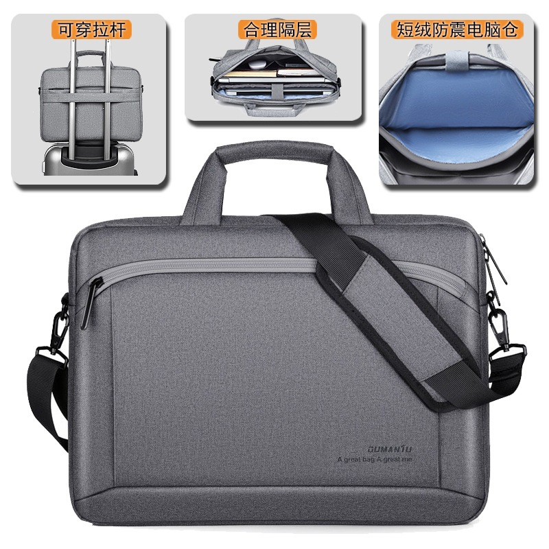 Túi đựng laptop oxford chống sốc chống thấm nước cho laptop 13/14/15 inch -Oz258