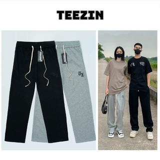 Quần nỉ suông TEEZIN, quần suông ống rộng dáng đứng, quần xuông basic nam nữ- TZ03