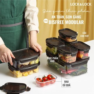 Hộp Nhựa Bảo Quản Thực Phẩm Lock&Lock Bisfree Modular Food Container Nhiều Size