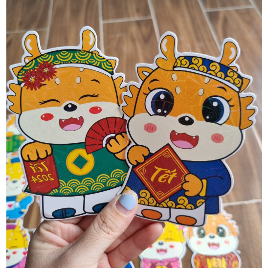 Combo 20 - 50 Lì Xì Chipi Dễ Thương