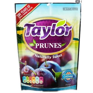 Mận khô tự nhiên Taylor Mỹ 250g - Taylor Prunes Naturally Sweet 250g