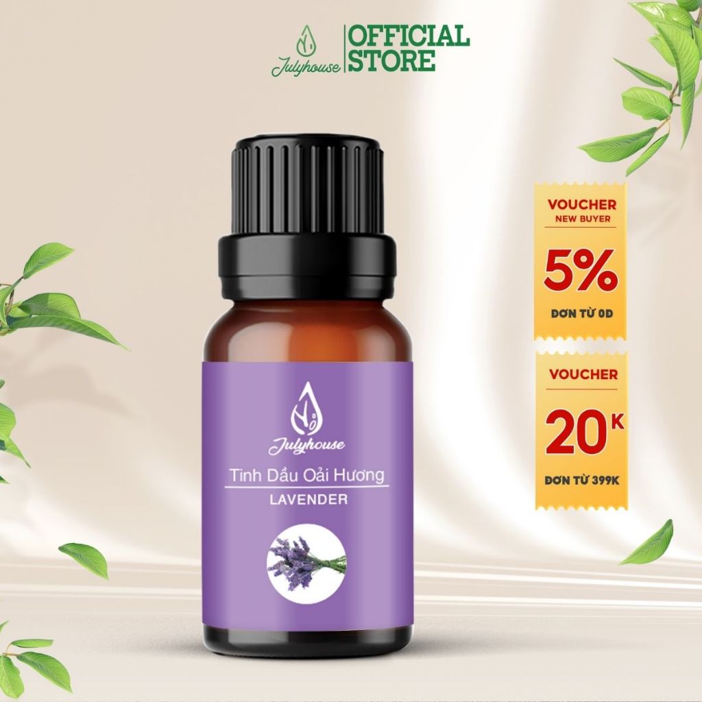 Tinh dầu Oải Hương Julyhouse 10ml thơm phòng, thư giãn