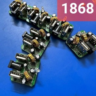 Bảng mạch hạ áp kép 12-24v xuống 5v 2a +2a cổng usb