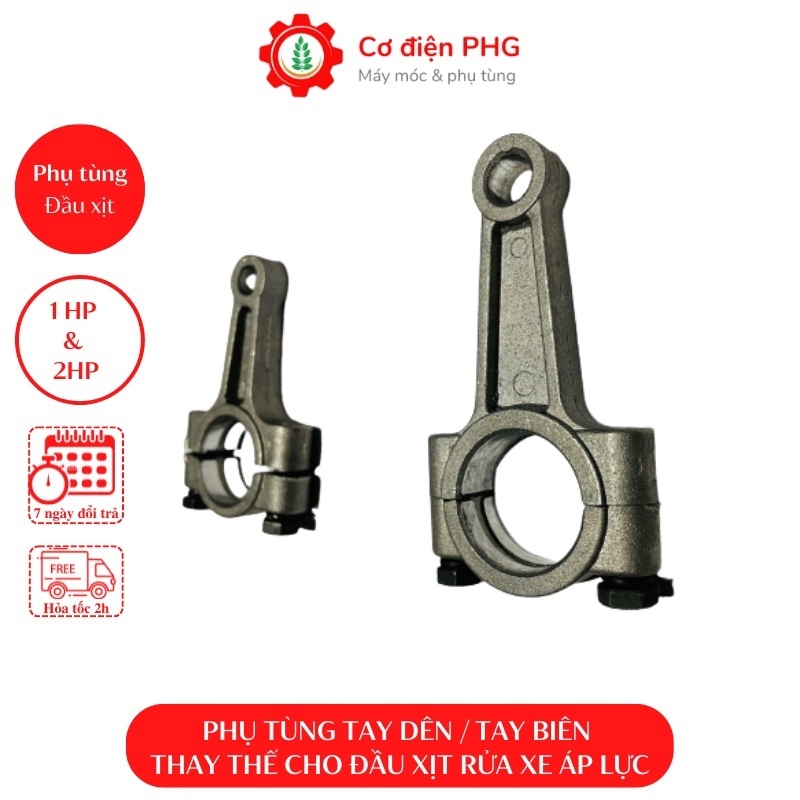 Tay dên đầu xịt | tay biên cho đầu xịt rửa 1HP & 2 HP