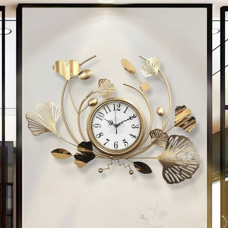 Đồng hồ treo tường mã 2118-kt 75x65cm-đồng hồ tranh treo phòng khách sang chảnh,quà tặng đẹp,ý nghĩa,giá rẻ