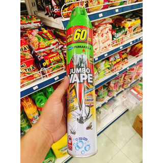 Xịt muỗi Jumbo Vape super 600ml