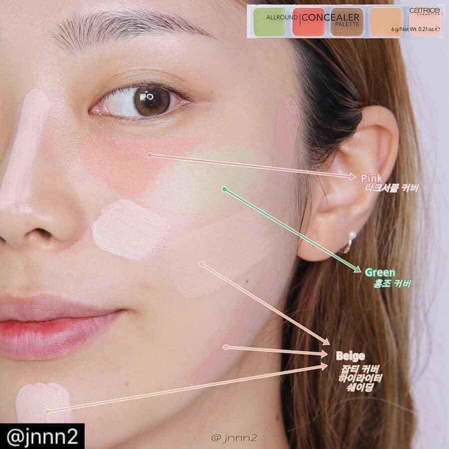 Bảng che khuyết điểm CATRICE Allround Concealer Palette