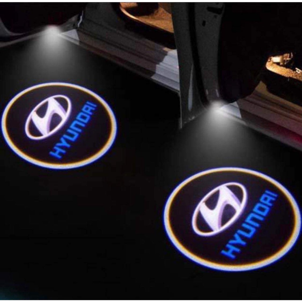 Đèn LED Chiếu Logo Gắn Cửa Xe Ô Tô, Đèn Chào Mở Cửa Chiếu Hình Logo Hãng Xe