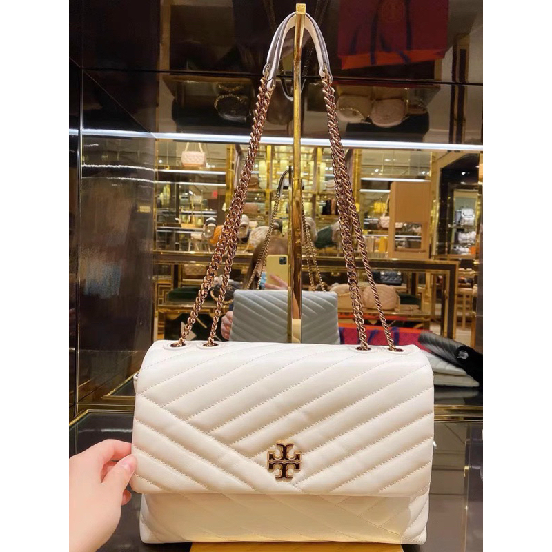 TÚI TORY BURC*H KIRA CHEVRON CONVERTIBLE SHOULDER 🔥🔥