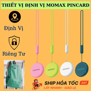 Thiết bị định vị momax pinpop br7, định vị gps, chống mất đồ, theo dõi người già, trẻ nhỏ, bảo hành 12 tháng