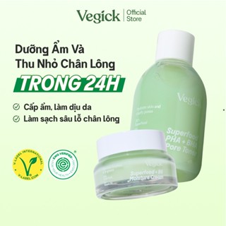 Bộ Đôi Vegick Nước Cân Bằng Thuần Chay 210ml & Kem Dưỡng Ẩm Thuần Chay 50ml