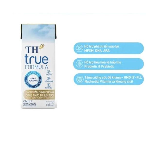 Sữa tươi công thức TH 180ml