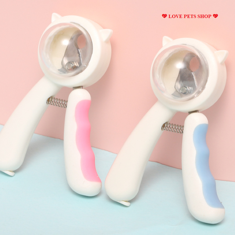 Kìm cắt móng cho Chó Mèo có nắp đậy chống văng (tệp giấy) - Love Pets Shop
