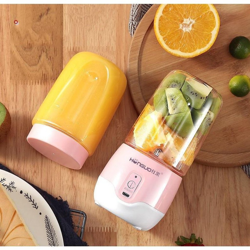 Máy Xay Sinh Tố SKG 6 Lưỡi Cầm Tay Sạc Pin, Máy Xay Sinh Tố Trái Cây Đa Năng