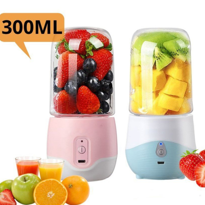 Máy Xay Sinh Tố SKG 6 Lưỡi Cầm Tay Sạc Pin, Máy Xay Sinh Tố Trái Cây Đa Năng