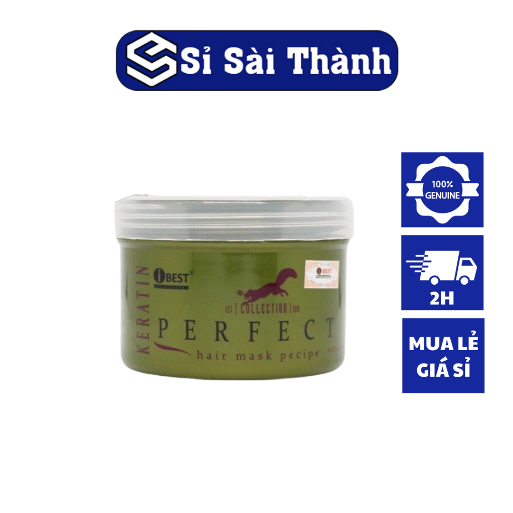 Hấp dầu dưỡng chất Perfect Keratin iBest 500g [ NPP Sisaithanh ]