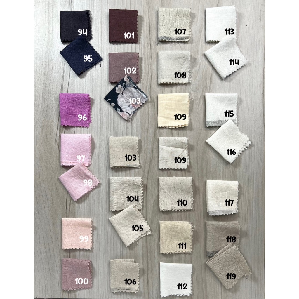 vải linen bột cao cấp