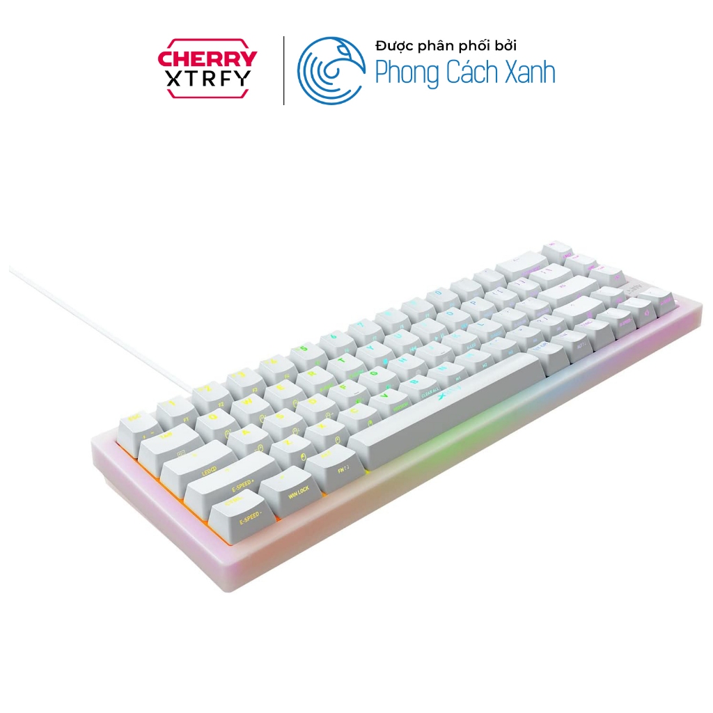 Bàn phím cơ CHERRY Xtrfy K5 Compact RGB - 65% - Hàng Chính Hãng