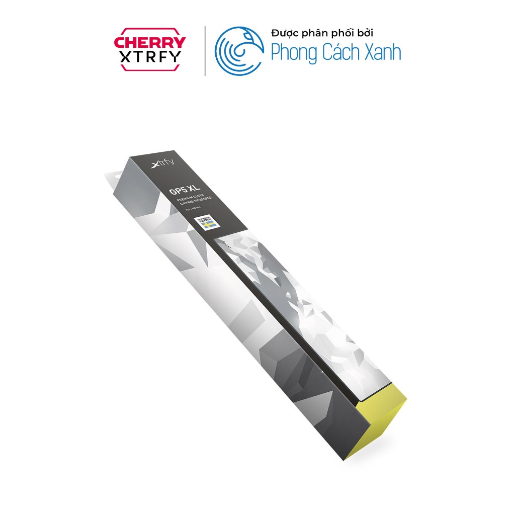 Lót chuột CHERRY Xtrfy GP5 XL - Litus White - Hàng Chính Hãng