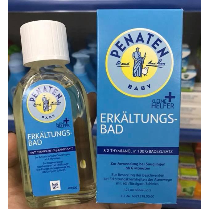 Tinh dầu tắm Penaten Baby Cold Bath with thyme oil 125ml
