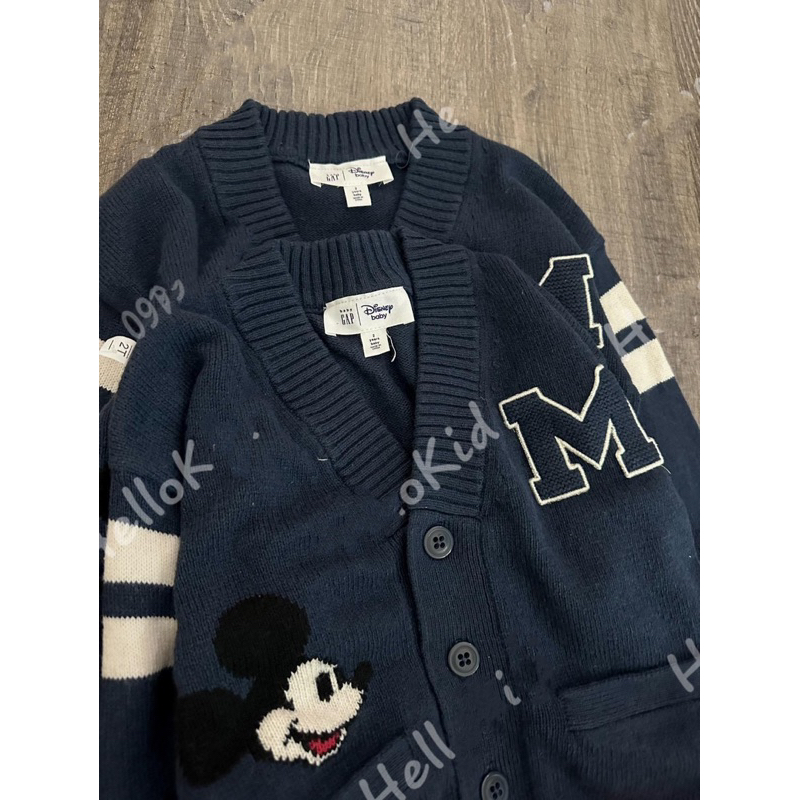 Áo cardigan mickey GAP