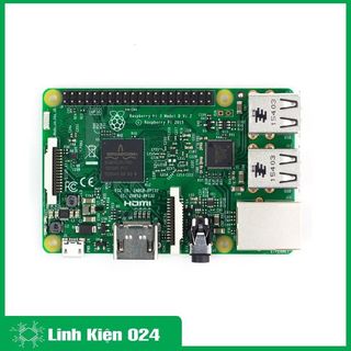Mạch Raspberry Pi 3 Model B tích hợp wifi và bluetooth E14 UK RS