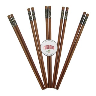 Bộ 10 Đôi Đũa Gỗ Cẩm Cao Cấp