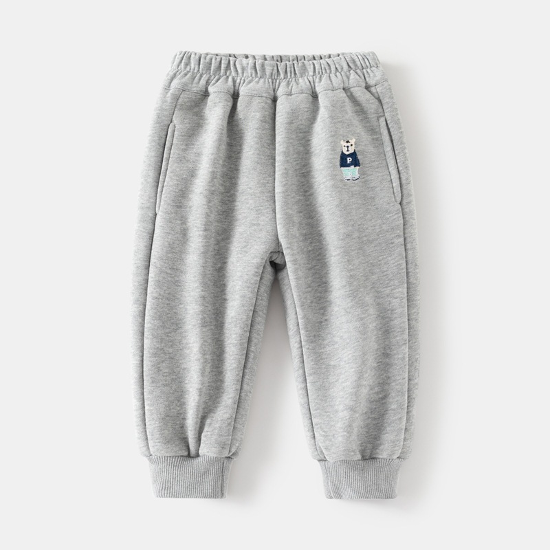 Quần nỉ lót nhung cho bé trai bé gái loại đẹp shop Sukun - Quần lót lông cho bé hãng WELLKIDS