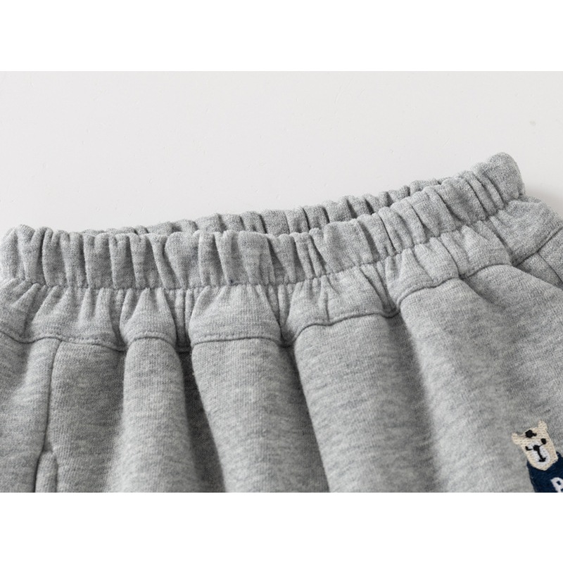 Quần nỉ lót nhung cho bé trai bé gái loại đẹp shop Sukun - Quần lót lông cho bé hãng WELLKIDS