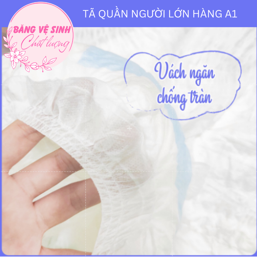 Combo 50 miếng tã quần người lớn A1 tiết kiệm - mềm mại - khô thoáng, đủ size