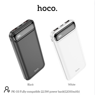 Sạc dự phòng hoco pk-03 sạc nhanh công suất 3a