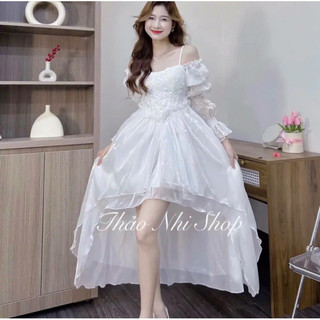 Đầm tơ ánh kim