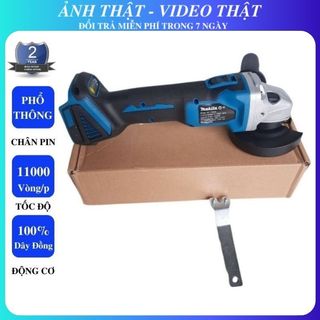 Thân máy mài pin Makita không chổi than - Máy mài góc Makita dùng chân pin phổ thông cao cấp