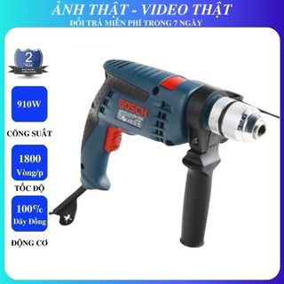  Máy Khoan Tường Cầm Tay BOSC Hai Chế Độ Sắt Gỗ Và Bê Tông Đầu 13 Ly Nhỏ Gọn - Máy Khoan Điện Tốt Bền 