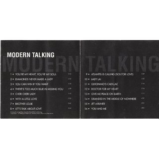 Băng Cassette Moderm Talking The Collection 1991