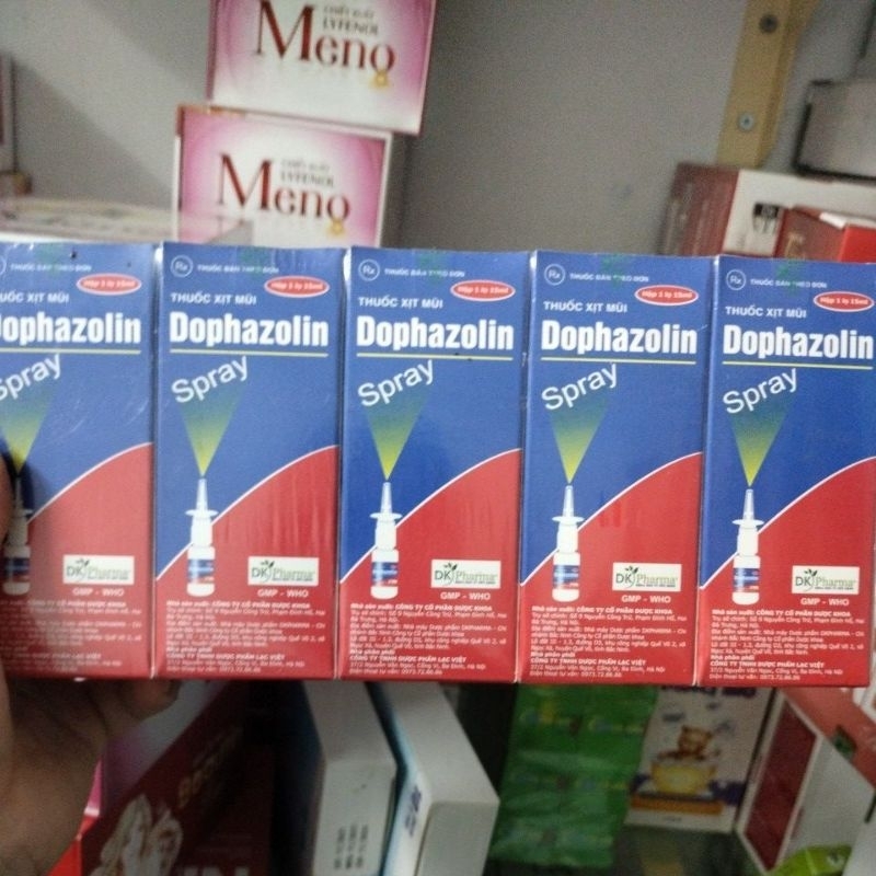 Xịt mũi dophazolin
