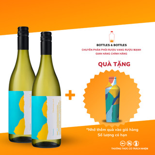Kèm quà tặng rượu vang trắng handpicked verison chardonnay - 750ml - 13%