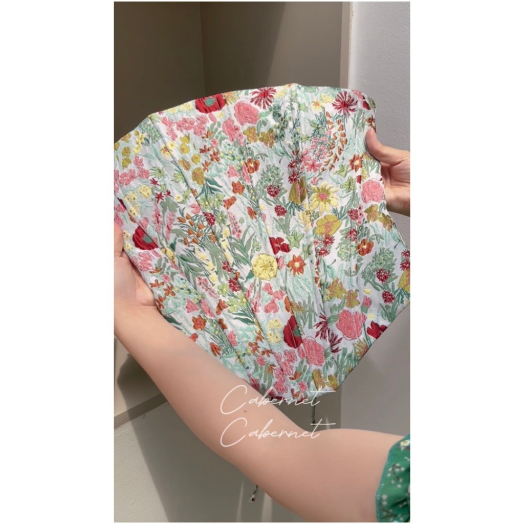 S034 - Set Flower Garden gồm áo corset và chân váy dáng ngắn không gồm phụ kiện