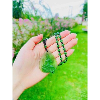 Dây chuyền phật tara xanh