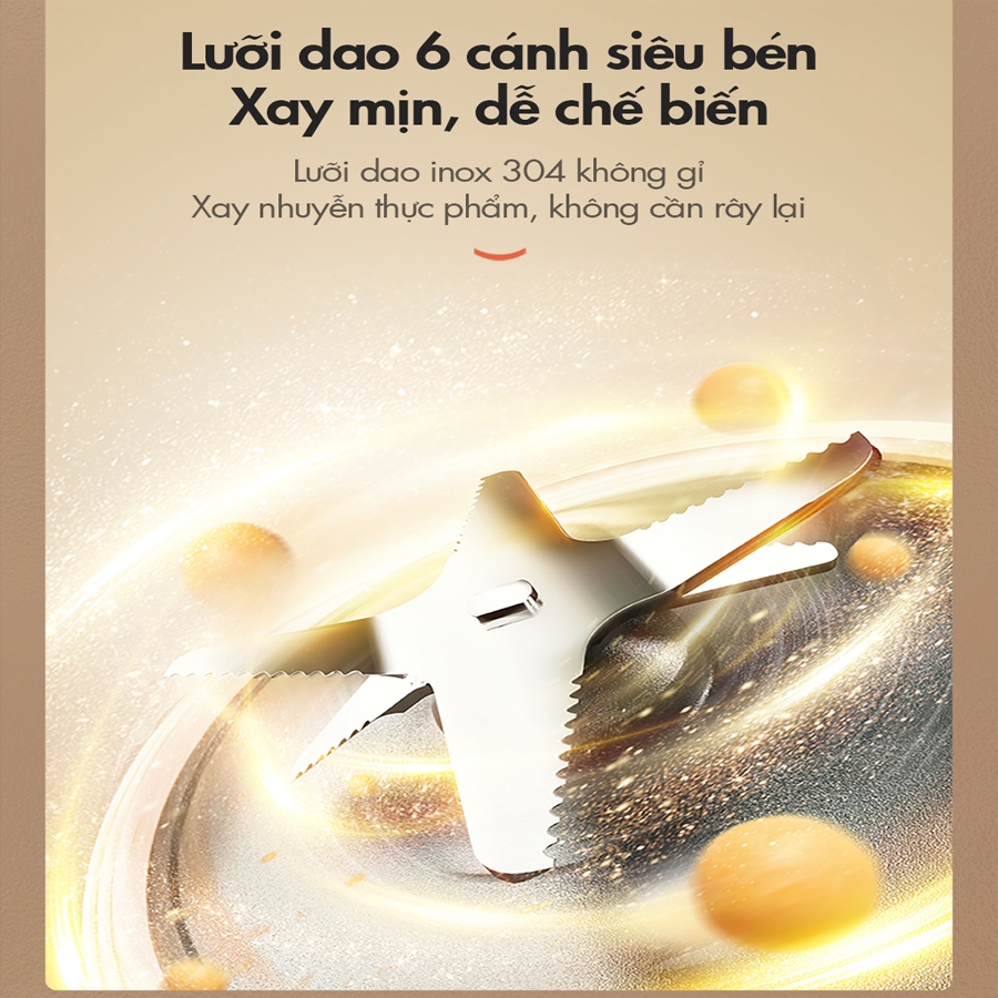 Máy làm sữa hạt 1.75L Bear PBJ-D10T1, 10 chức năng, xay nấu sữa hạt, xay sinh tố đa năng, nấu cháo – Hàng chính hãng