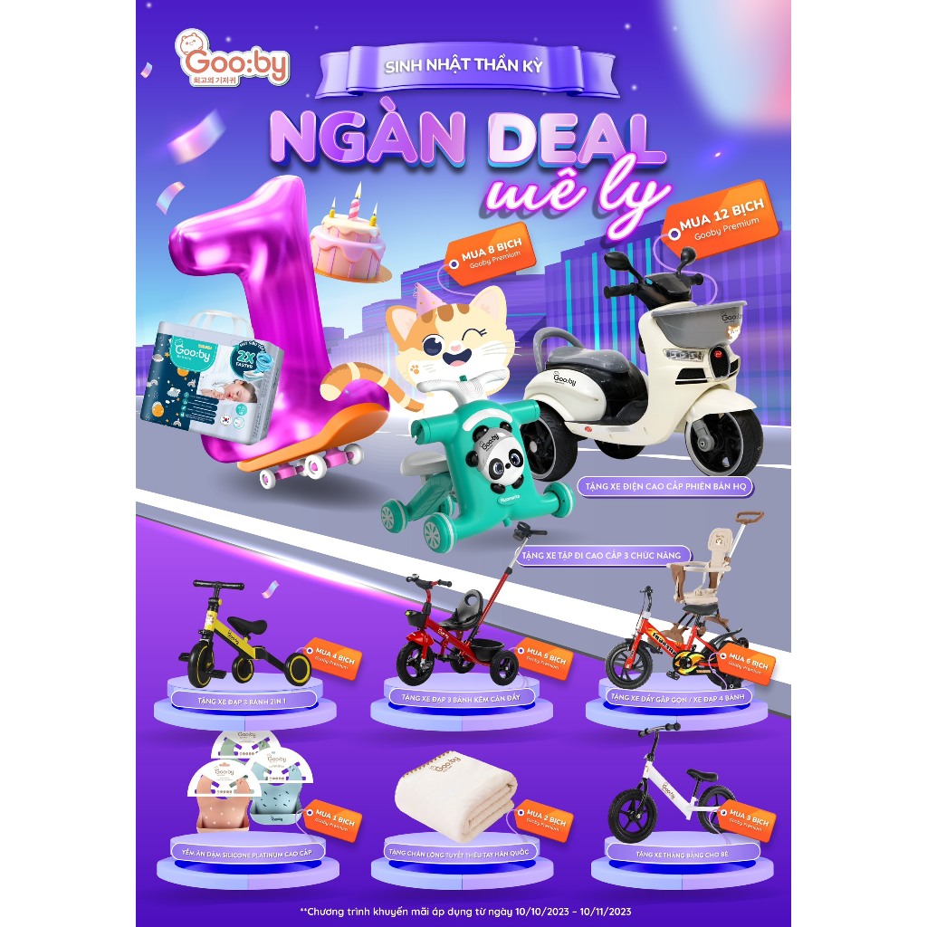 Quà Tặng ưu đãi mua SP Gooby