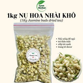 1 Ký gam Nụ Nhài khô thơm làm trà thảo mộc, ướp trà, nấu ăn, pha chế trà hoa nhài ngủ ngon