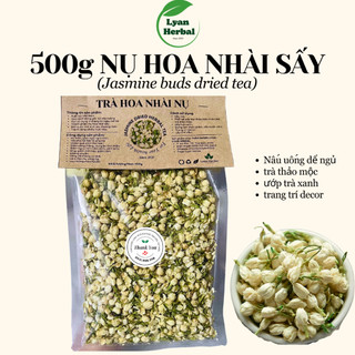 500g Nụ Hoa Nhài Khô thơm làm trà thảo mộc, ướp trà, nấu ăn, pha chế