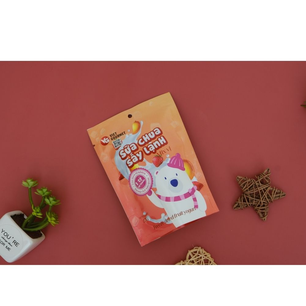 Sữa chua sấy lạnh mix vị 17g,hương vị tinh tế và độc đáo