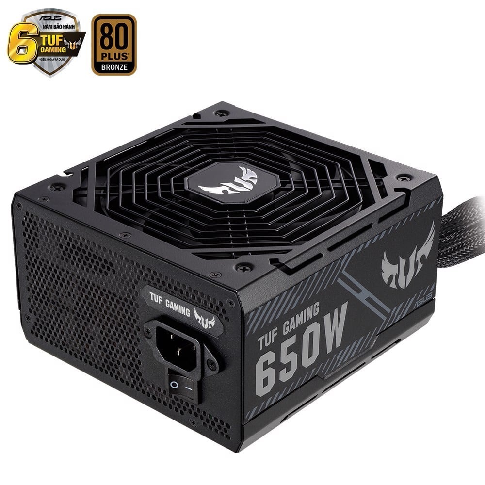 Nguồn Máy Tính Asus TUF 650W Hàng Chính Hãng