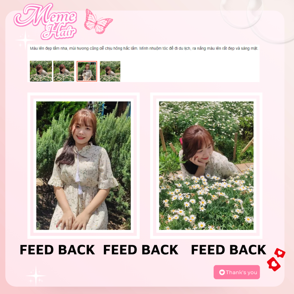 Thuốc nhuộm tóc màu nâu hạt dẻ không tẩy , tặng kèm oxy trợ dưỡng và bao tay